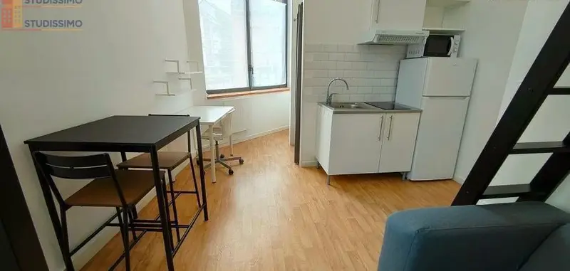 Studio meublé 23m² Tourcoing - Proche centre, logement étudiant - Photo 5