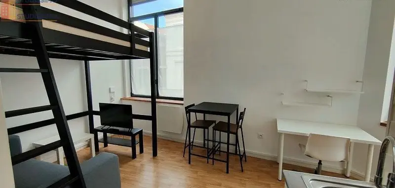 Studio meublé 23m² Tourcoing - Proche centre, logement étudiant - Photo 3