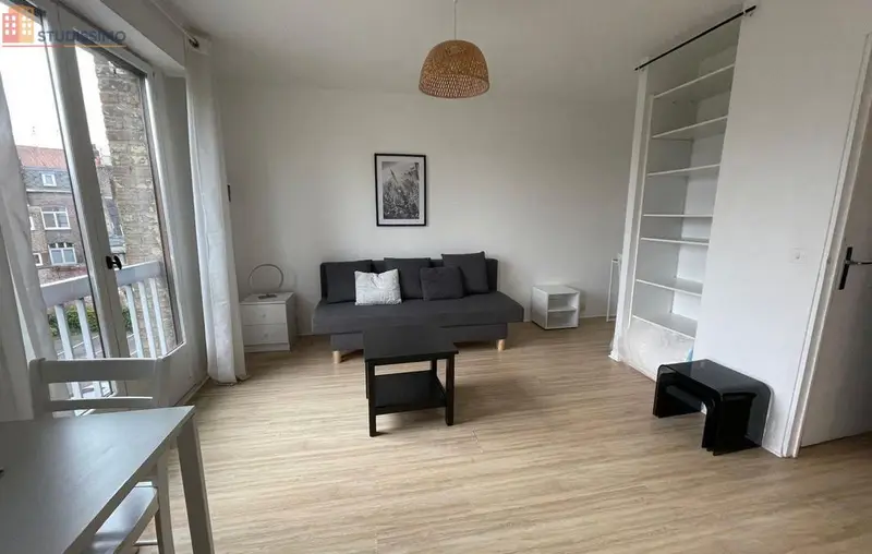 Studio 25m² Lille 59800 - Lumineux, meublé - Photo 2