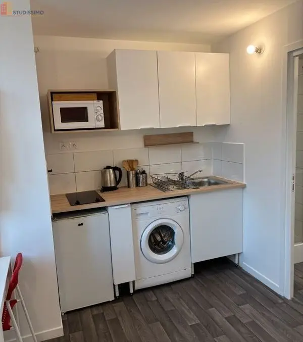Studio meublé 20m² Lambersart - Meublé, proche métro - Photo 17