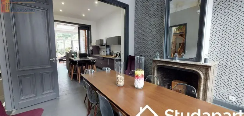 Studio meublé 10m² Roubaix 59100 - Meublé, DPE A - Photo 9