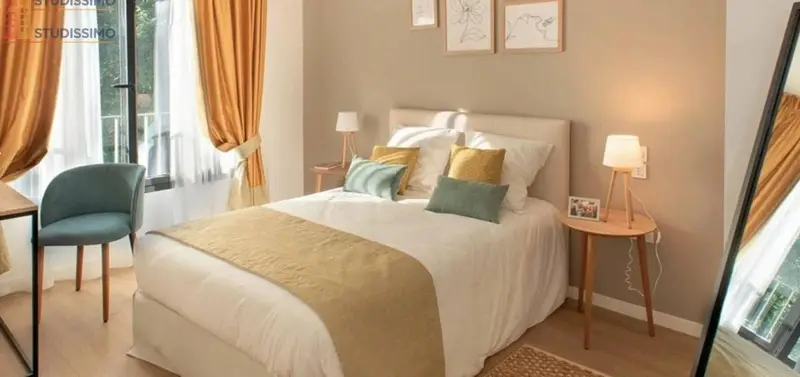 Studio meublé 46m² Valenciennes - Lumineux, spacieux - Photo 8