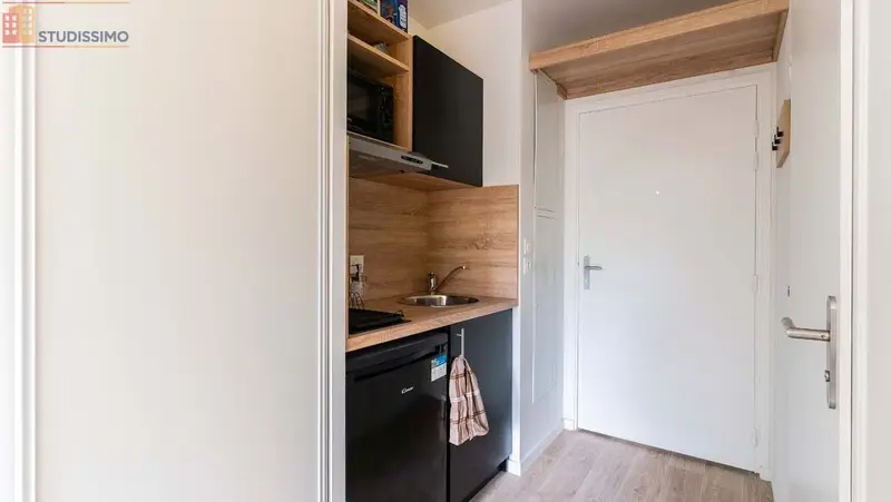 Studio meublé 19m² Villeneuve-d'Ascq - Résidence étudiante - Photo 15