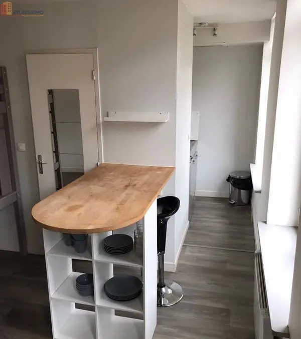 Studio meublé 22m² Lille centre - Proche catho, lumineux - Photo 2