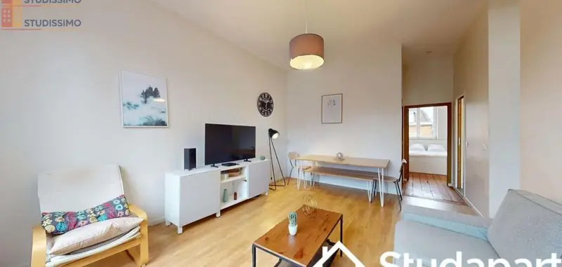 Studio meublé 12m² Lille 59000 - Calme, lumineux - Photo 9
