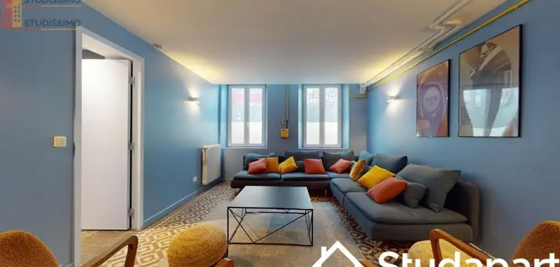 Studio meublé 10m² Lille 59000 - Meublé, DPE A - Photo 2