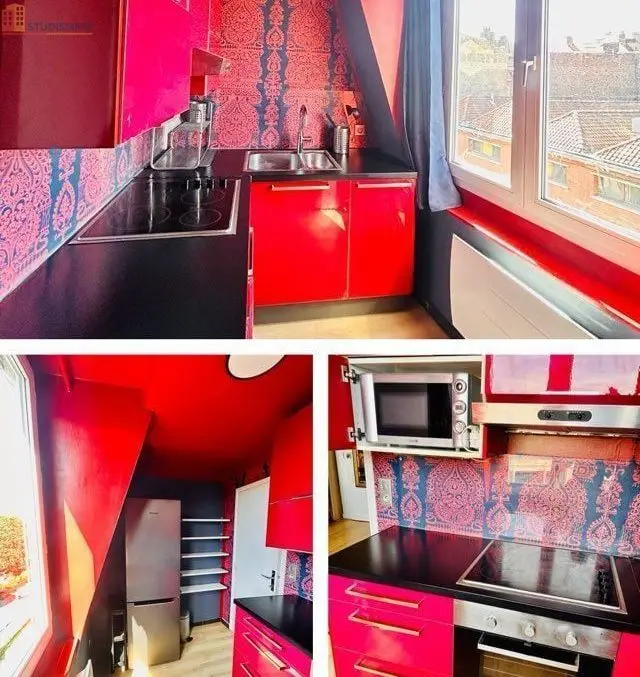 Studio meublé 35m² Lille 59000 - Meublé, 3e étage - Photo 2