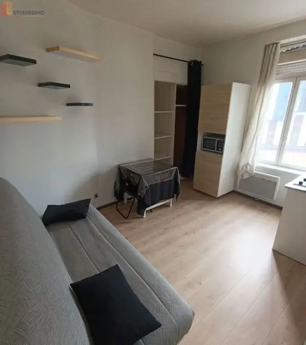 Studio 15m² Valenciennes centre - Meublé, 1er étage - Photo 2