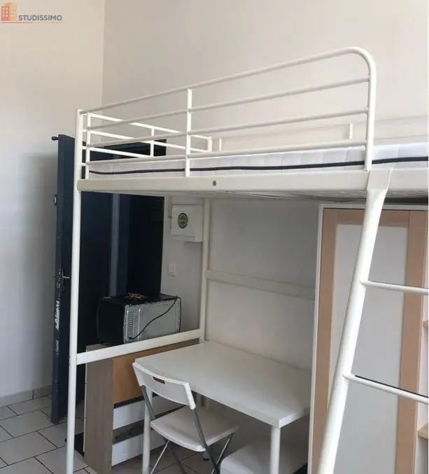 Studio meublé 15m² Roubaix 59100 - Lumineux, proche métro - Photo 5