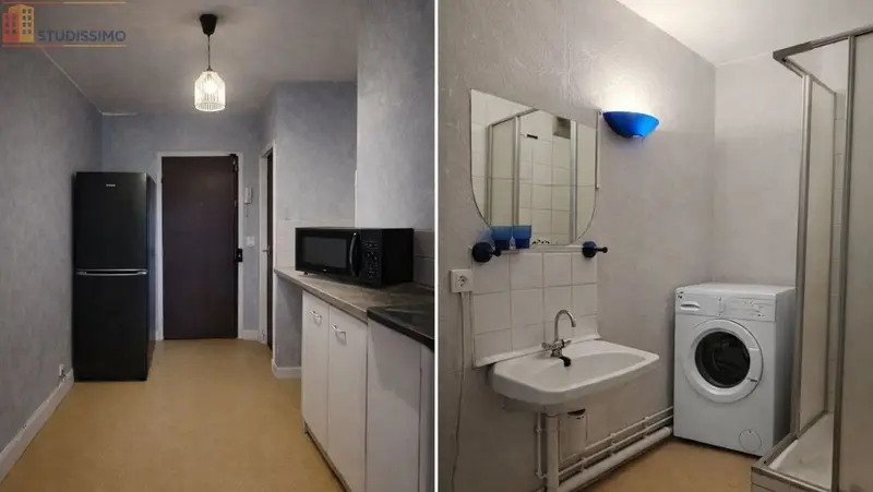 Studio meublé 33m² Mons-en-Barœul - Neuf, balcon - Photo 4