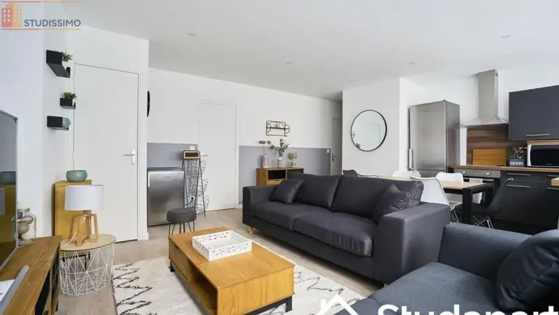 Studio 10m² Lille 59000 - Meublé, DPE A - Photo 8