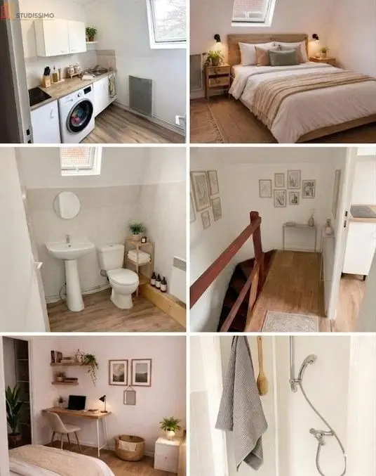 Studio 20m² Roubaix 59100 - Rénové, hyper centre - Photo 1