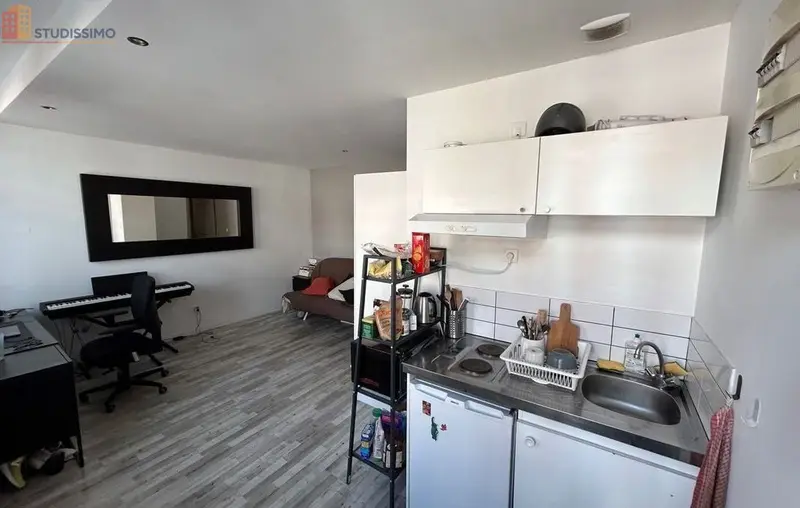 Studio meublé 22m² Lille 59800 - Meublé, prestations comprises - Photo 1