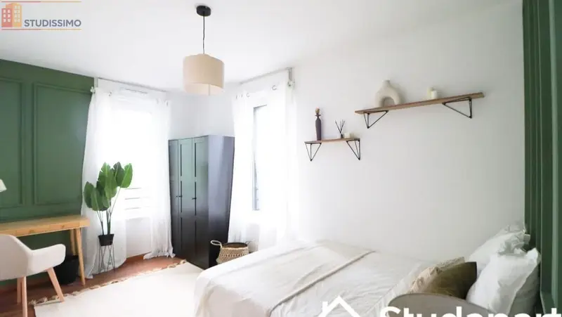 Studio meublé 13m² Lille 59000 - Calme, lumineux - Photo 2