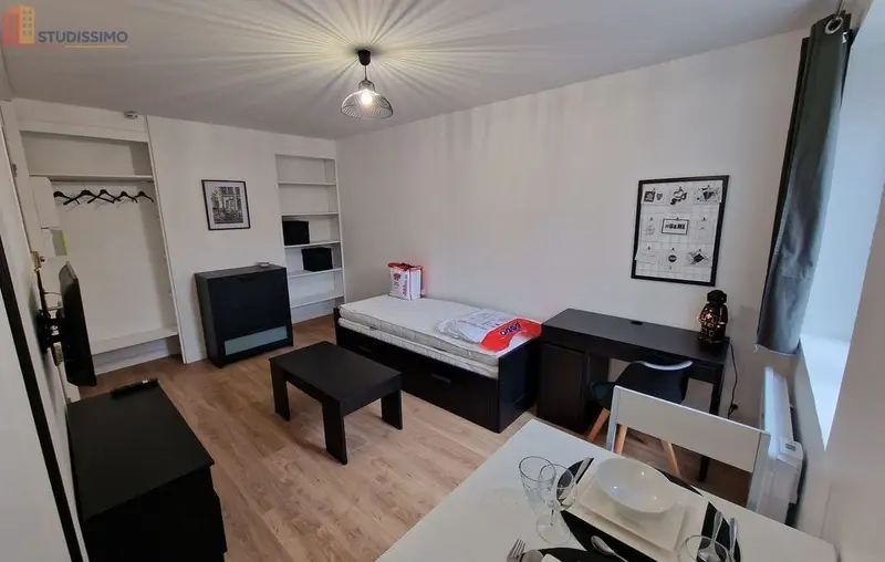 Studio 22m² Lille Montebello - Meublé, 1er étage - Photo 4