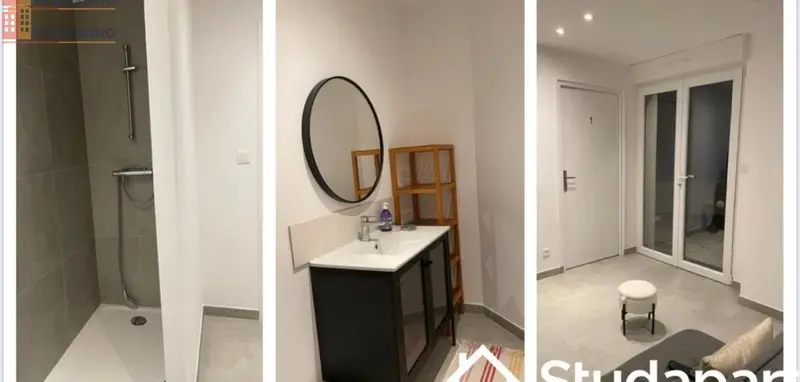 Studio meublé 24m² Croix 59170 - Meublé, 1 pièce - Photo 4