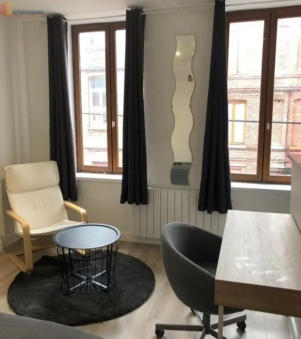 Studio meublé 20m² Lille 59000 - Meublé, rue Mexico - Photo 4