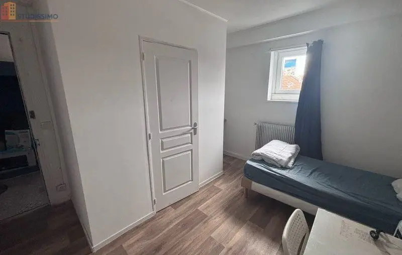 Studio meublé 16m² Roubaix 59100 - Meublé, DPE D - Photo 1
