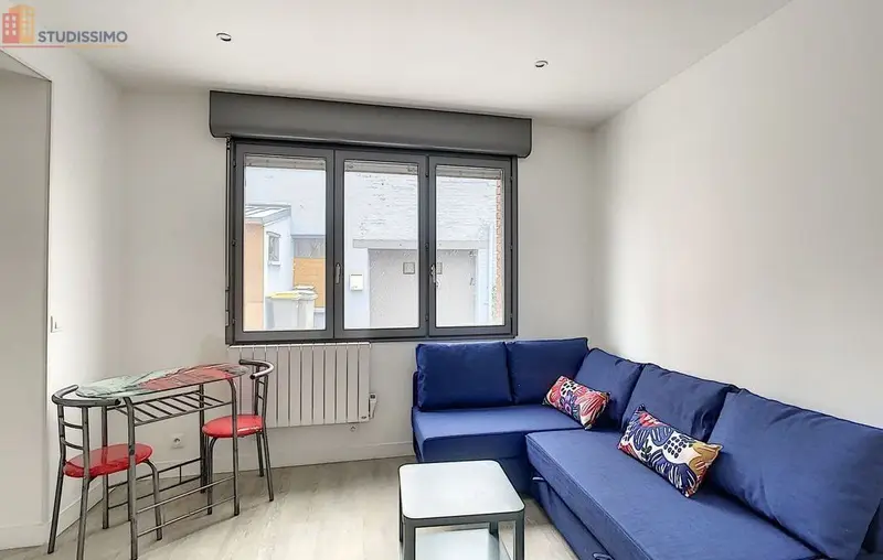 Studio meublé 23m² Valenciennes 59300 - Proche Quarouble - Photo 2