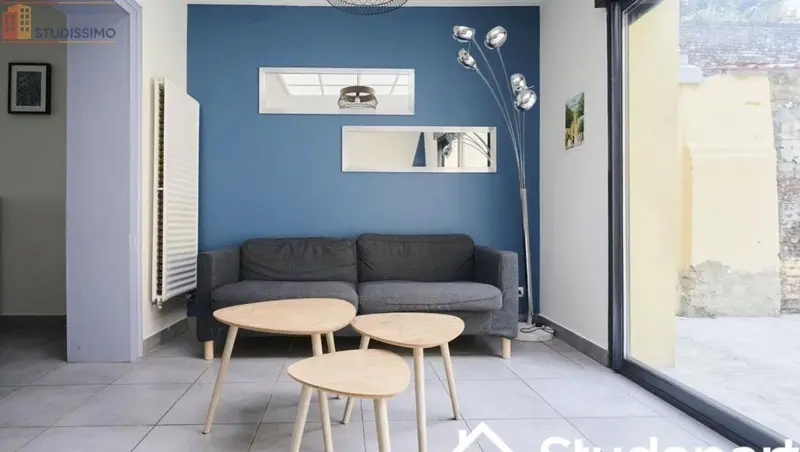 Studio meublé 12m² Lille 59000 - Lumineux - Photo 3
