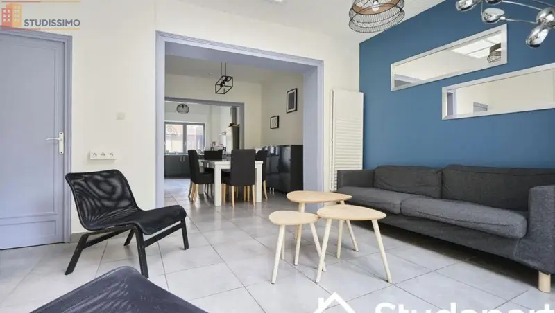 Studio meublé 12m² Lille 59000 - Lumineux - Photo 1