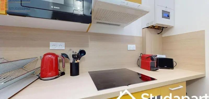 Studio meublé 11m² Lille 59000 - Meublé, DPE A - Photo 5