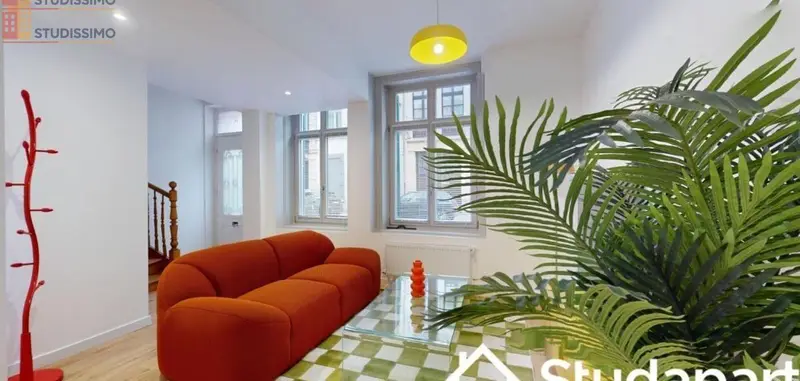 Studio meublé 11m² Lille 59000 - Meublé, DPE A - Photo 1