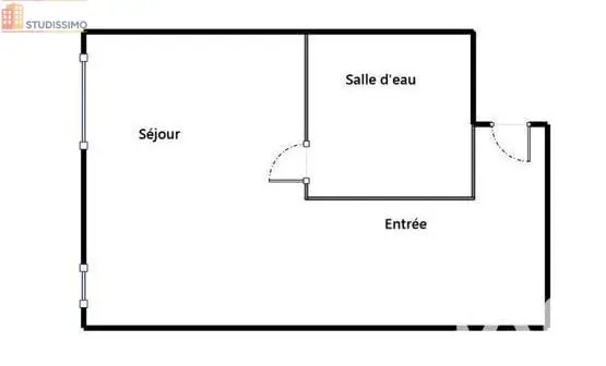 Studio 31m² Troyes - DPE C - Photo 1