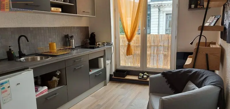 Studio 18m² Lille 59000 - Meublé, lumineux - Photo 1