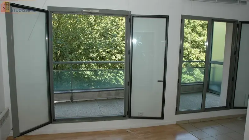 Studio 24m² Marcq-en-Barœul - Terrasse, parking privé - Photo 12