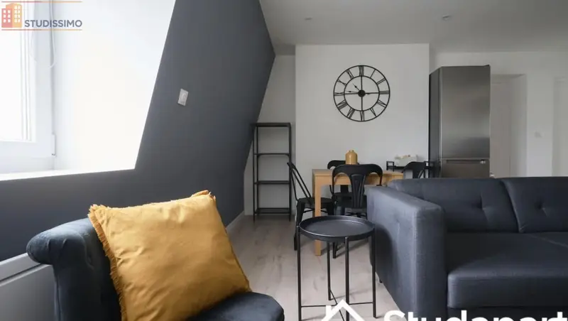 Studio meublé 9m² Lille 59000 - Meublé, DPE A - Photo 11