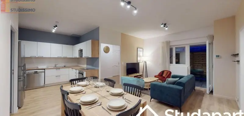 Studio meublé 10m² Lille 59000 - Meublé, DPE A - Photo 9