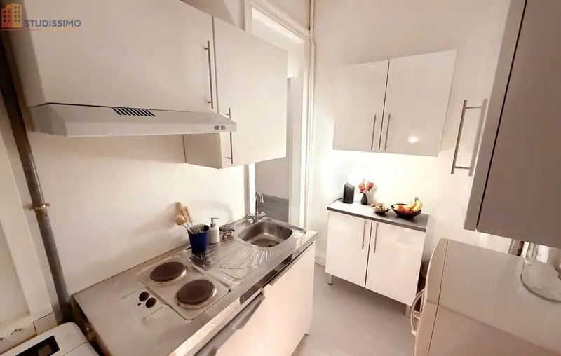 Studio meublé 23m² Roubaix centre - Mezzanine, immeuble bourgeois - Photo 1