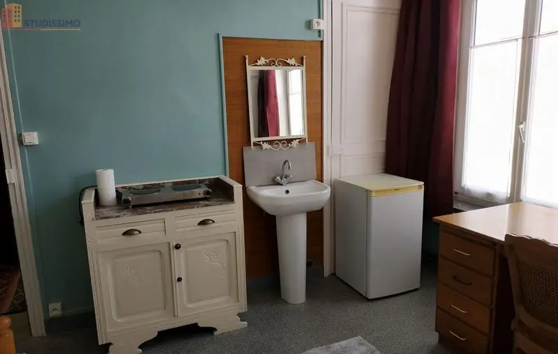 Studio meublé 12m² Lille 59000 - Chambre étudiante, meublé - Photo 2