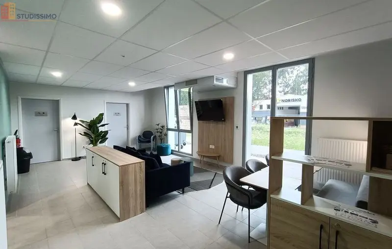 Studio meublé 20m² Saint-André-lez-Lille - Meublé, classement C - Photo 1