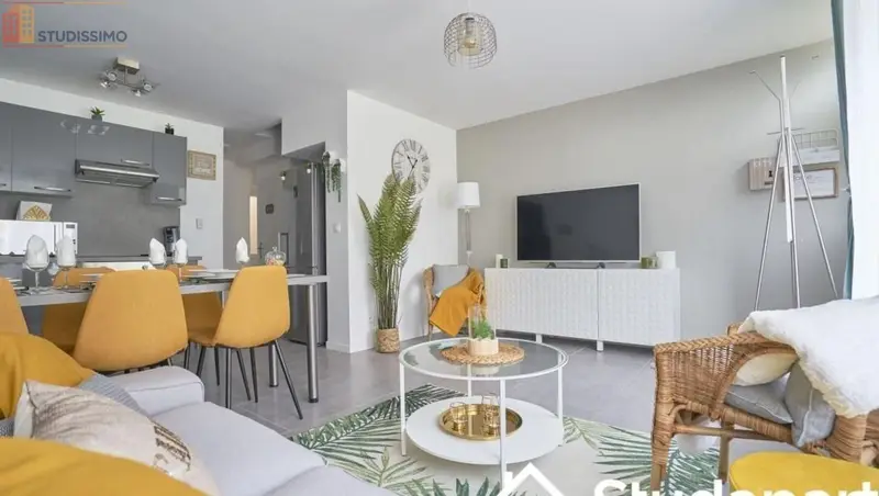 Studio meublé 13m² La Madeleine 59110 - Lumineux - Photo 12