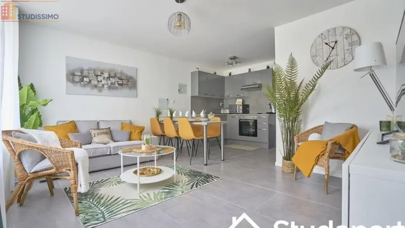 Studio meublé 13m² La Madeleine 59110 - Lumineux - Photo 4