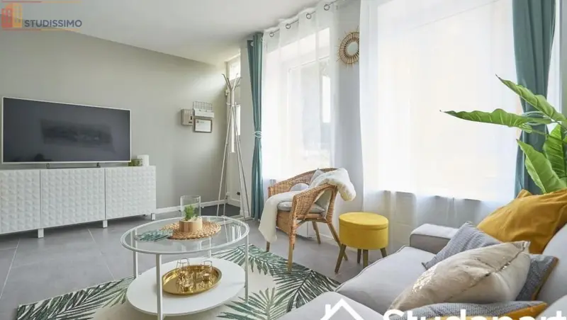 Studio meublé 13m² La Madeleine 59110 - Lumineux - Photo 2