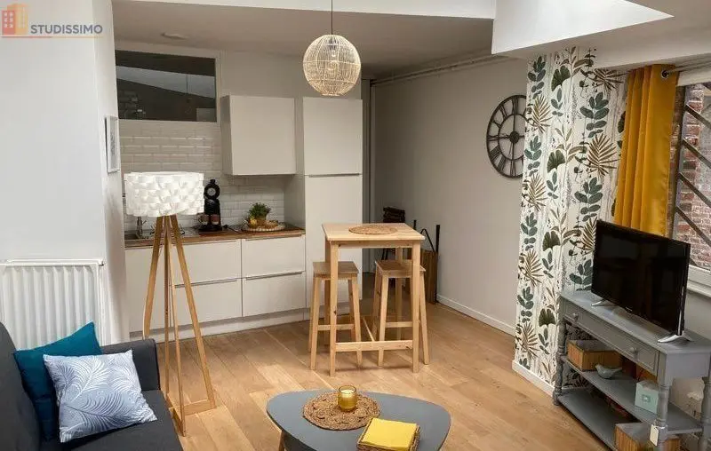 Studio 31m² Lille 59000 - Meublé, terrasse sud - Photo 5