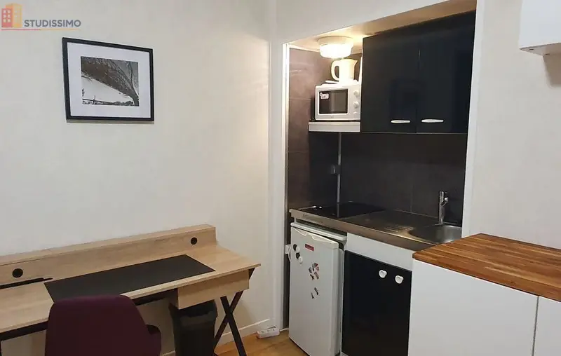Studio 11m² Lille centre - Balcon individuel, meublé - Photo 3