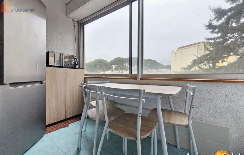 Studio 22m² Gruissan - 1er étage, DPE E - Photo 8