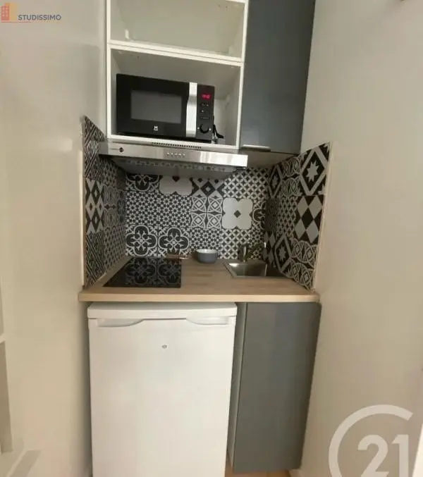 Studio meublé 12m² Compiègne - Compact, meublé - Photo 3