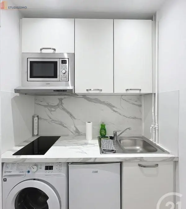 Studio meublé 19m² Compiègne - Meublé, 1 pièce - Photo 10