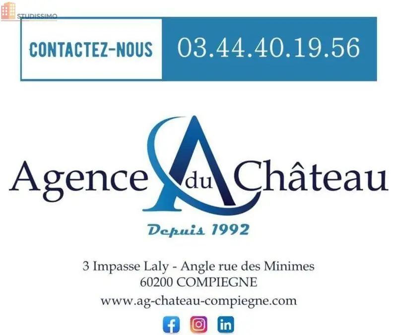 Studio 26m² Compiègne 60200 - Photo 6