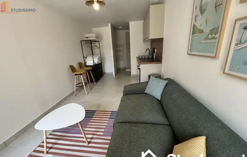 Studio 19m² Compiègne - Meublé, DPE A - Photo 4