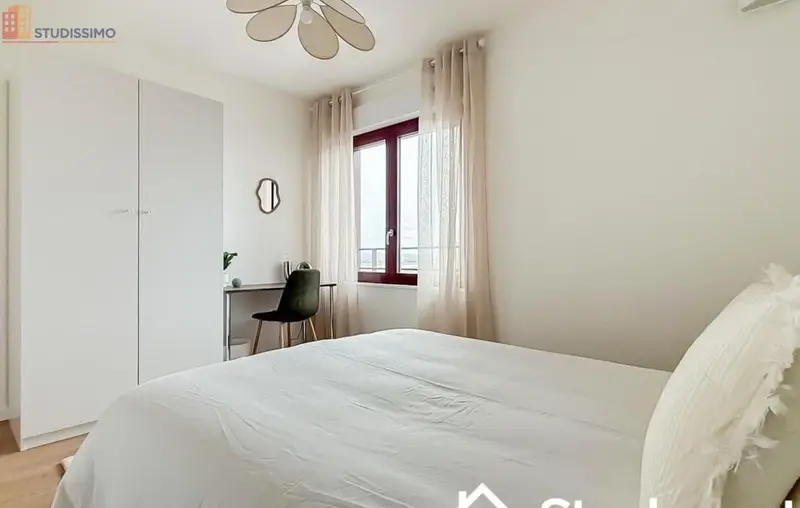 Studio meublé 11m² Compiègne - Chauffage économique, DPE A - Photo 4