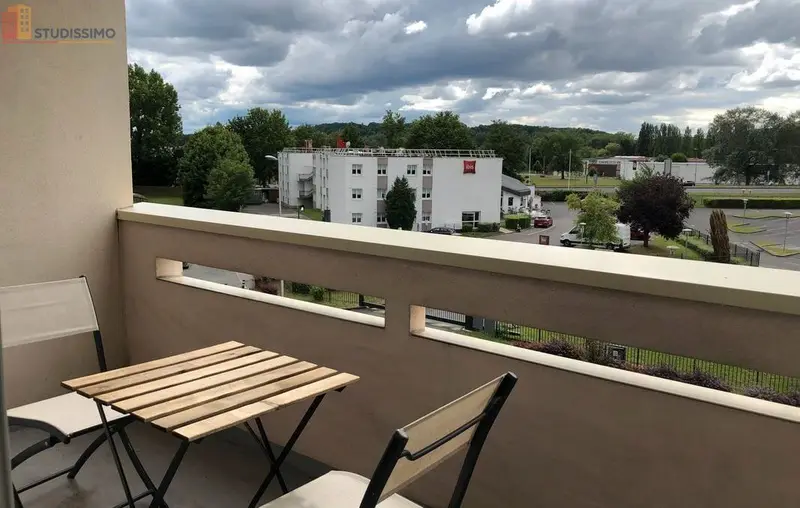 Studio meublé 33m² Compiègne - Meublé, dernier étage - Photo 1