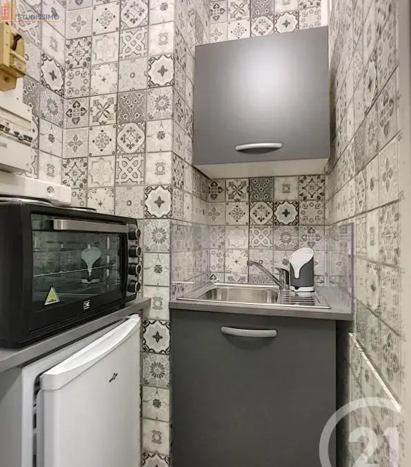 Studio meublé 19m² Compiègne - Meublé, 3e étage - Photo 2