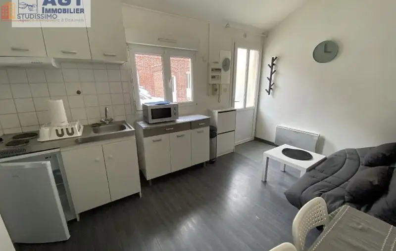 Studio meublé 15m² Beauvais - Meublé, 1 pièce - Photo 1