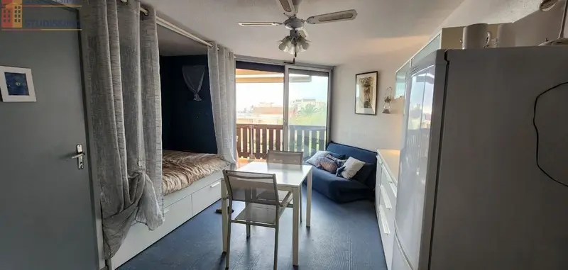 Studio 24m² Gruissan - Vue mer, bord de croisette - Photo 2